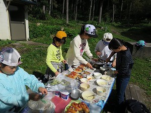 9/20朝食づくり２